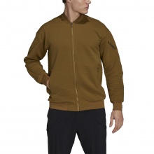 adidas Fleece Jacket Terrex Hike brown Men